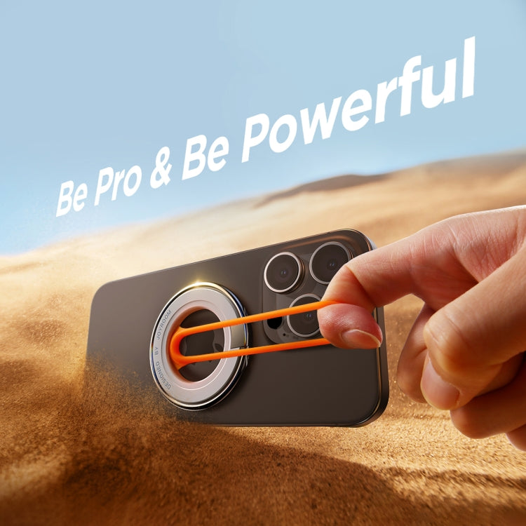 JOYROOM JR-ZS383 Magnetic Ring Holder(Orange) - free shipping - PMC TechLife - Order now!