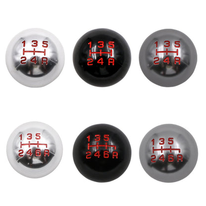 For Honda Series Metal Gear Head Car Modified Gear Stick Shift Knob, Style:6 Speed(Black) - Shift Knob by PMC Jewellery | Online Shopping South Africa | PMC Jewellery | Buy Now Pay Later Mobicred