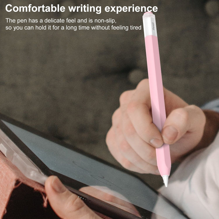 For Apple Pencil (USB-C) Transparent Jelly Stylus Protective Cover(Pink) - free shipping - PMC Jewellery - Order now!