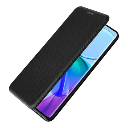 For vivo V29 Lite Carbon Fiber Texture Flip Leather Phone Case(Black) - vivo Cases by PMC Jewellery | Online Shopping South Africa | PMC Jewellery | Buy Now Pay Later Mobicred