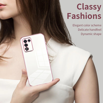 For OPPO K9s / K10 Energy Transparent Plating Fine Hole Phone Case(Transparent) - OPPO Cases by PMC Jewellery | Online Shopping South Africa | PMC Jewellery | Buy Now Pay Later Mobicred