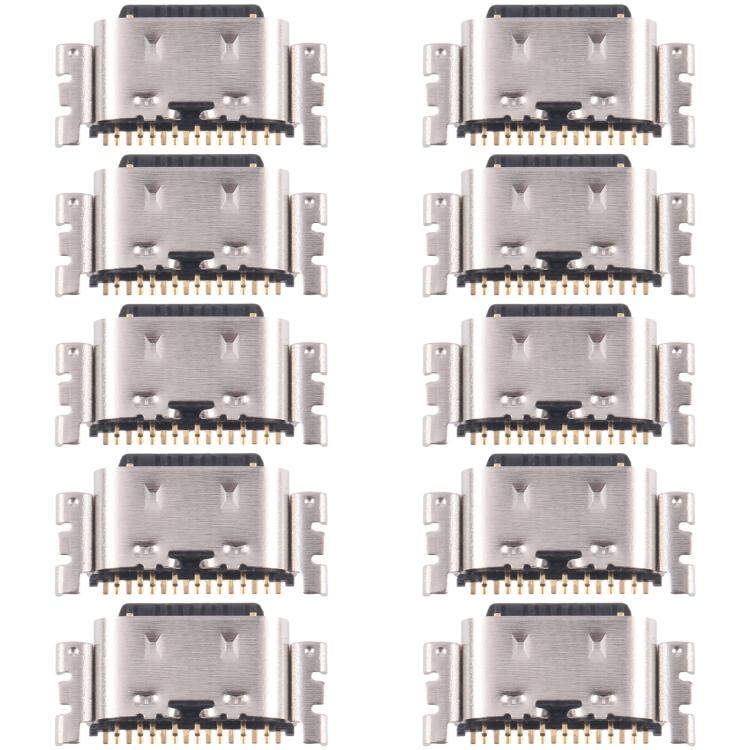 For Tecno Spark 20 Pro KJ6 10pcs Original Charging Port Connector - Single Tail Connector by PMc TechLife | Online Shopping South Africa | PMc TechLife | Buy Now Pay Later Mobicred