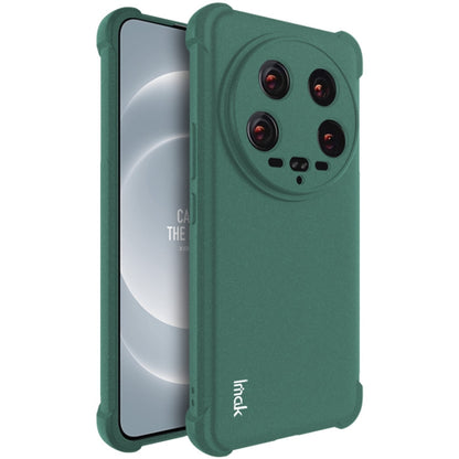 For Xiaomi 14 Ultra 5G imak Shockproof Airbag TPU Phone Case(Matte Green) - 14 Ultra Cases by imak | Online Shopping South Africa | PMC Jewellery | Buy Now Pay Later Mobicred