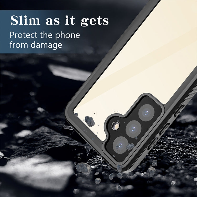 For Samsung Galaxy S24+ 5G RedPepper IP68 Waterproof Phone Case(Black) - free shipping - PMC TechLife - Order now!