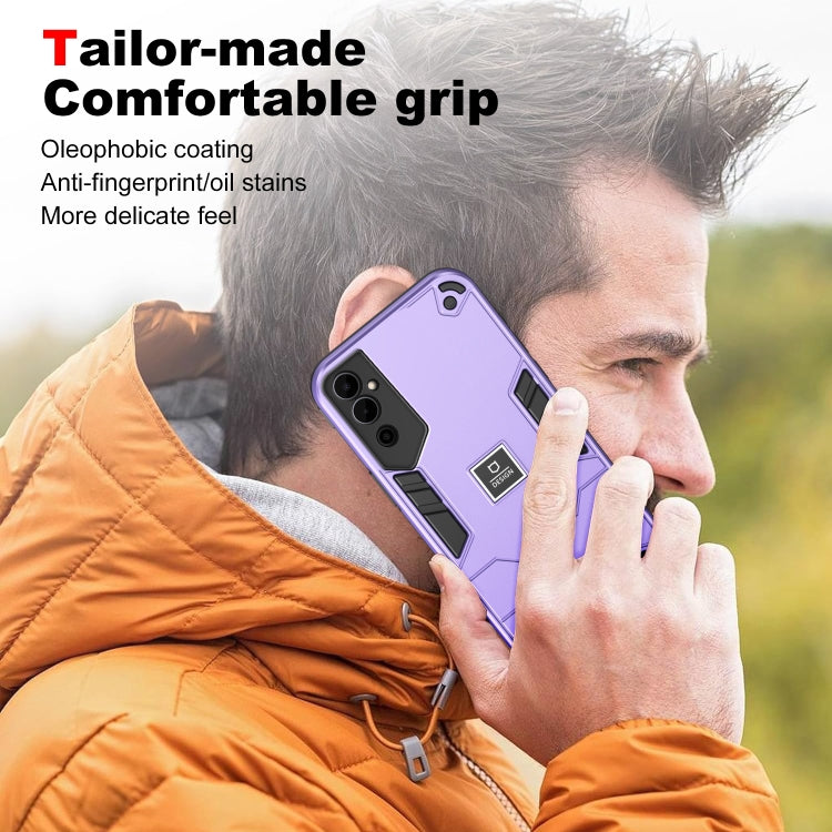 For Tecno Pova Neo 2 4G 2 in 1 Shockproof Phone Case(Purple) - Tecno Cases by PMC Jewellery | Online Shopping South Africa | PMC Jewellery | Buy Now Pay Later Mobicred