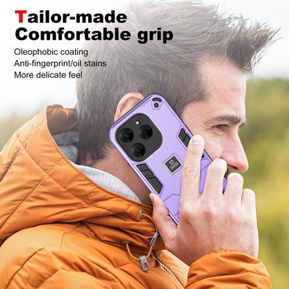 For Tecno Spark 20 Pro 2 in 1 Shockproof Phone Case(Purple) - Tecno Cases by PMC Jewellery | Online Shopping South Africa | PMC Jewellery | Buy Now Pay Later Mobicred