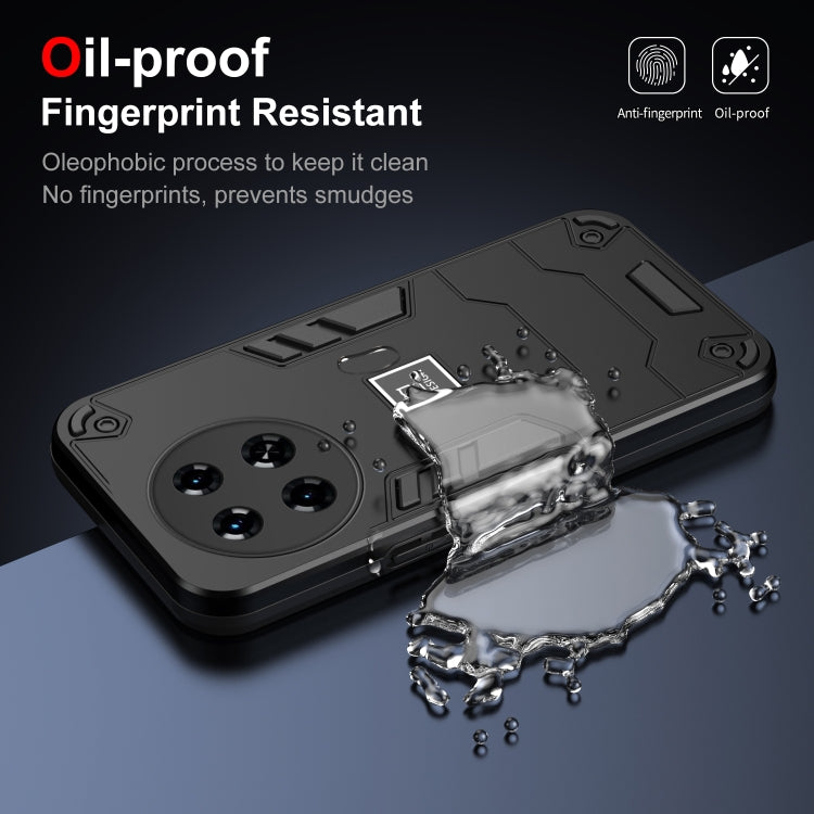 For Tecno Spark 20 Pro+ 2 in 1 Shockproof Phone Case(Black) - Tecno Cases by PMC TechLife | Online Shopping South Africa | PMC TechLife | Buy Now Pay Later Mobicred