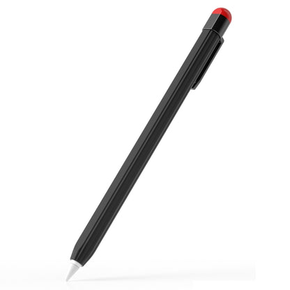 For Apple Pencil 2 Pen Clip Ultra Thin Series Stylus Pen Protective Case(Black) - Pencil Accessories by PMC Jewellery | Online Shopping South Africa | PMC Jewellery | Buy Now Pay Later Mobicred