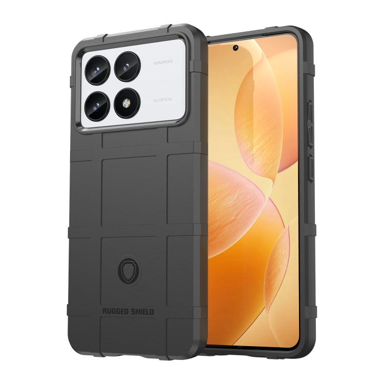 For Xiaomi Redmi K70 Pro Full Coverage Shockproof TPU Phone Case(Black) - Xiaomi Cases by PMC Jewellery | Online Shopping South Africa | PMC Jewellery | Buy Now Pay Later Mobicred