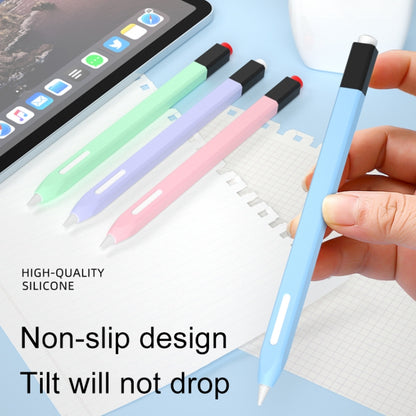 For Apple Pencil 2 Retro Pencil Style Stylus Pen Protective Case(Turquoise) - Pencil Accessories by PMC Jewellery | Online Shopping South Africa | PMC Jewellery | Buy Now Pay Later Mobicred