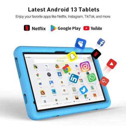 P30H WiFi Kid Tablet 10.1 inch,  4GB+128GB, Android 13 Allwinner A523 Octa Core CPU Support Parental Control Google Play(Blue) -  by PMC Jewellery | Online Shopping South Africa | PMC Jewellery