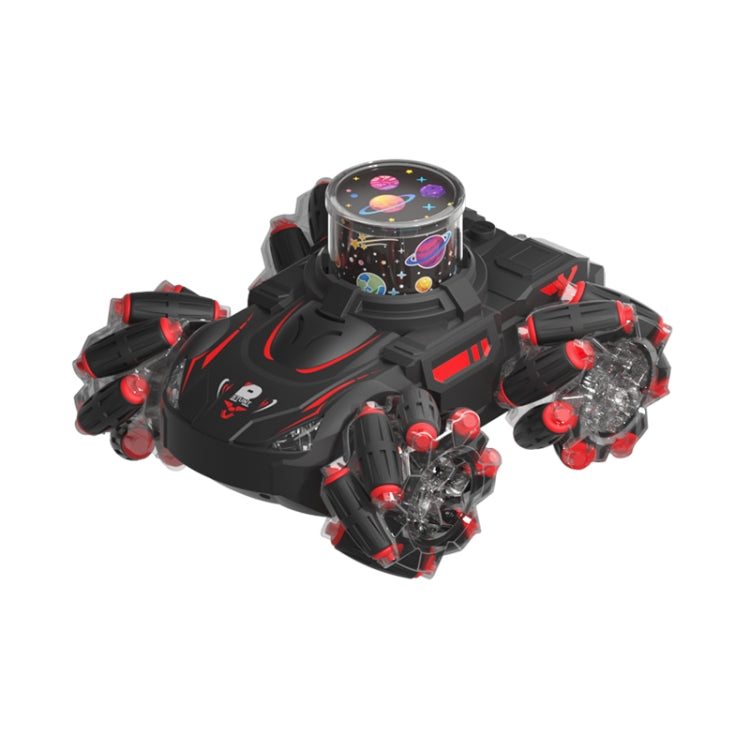 Q169 2.4G Magic Color Projection Stunt Remote Control Car(Black Red) - RC Cars by PMC Jewellery | Online Shopping South Africa | PMC Jewellery | Buy Now Pay Later Mobicred