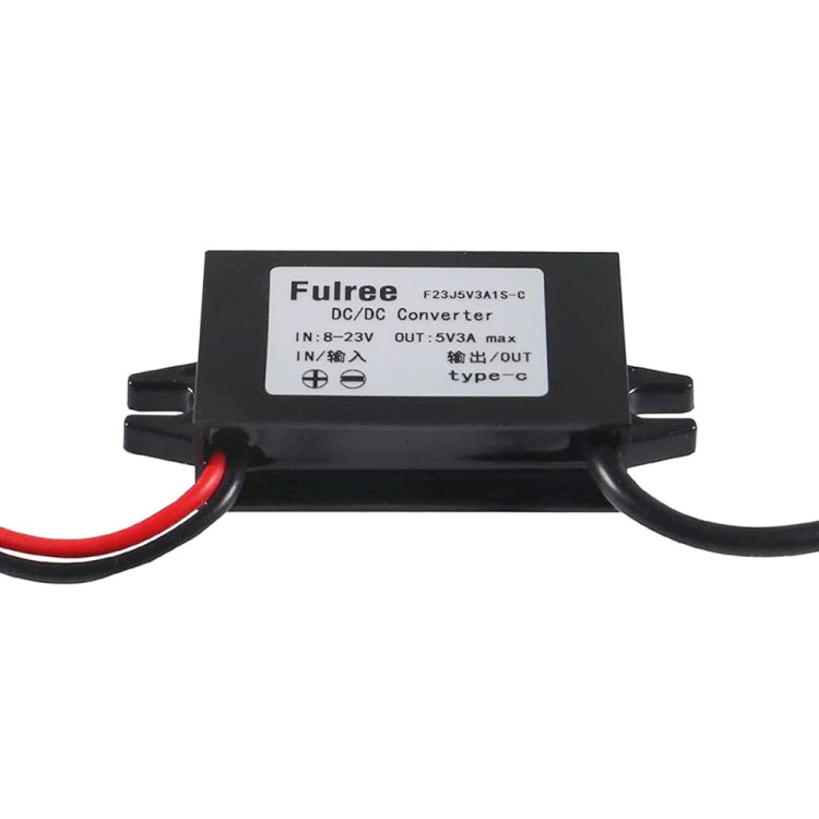 12V to 5V 3A Car Power Converter DC Module Voltage Regulator, Style:Dual USB Female - Car Modification by PMC Jewellery | Online Shopping South Africa | PMC Jewellery | Buy Now Pay Later Mobicred