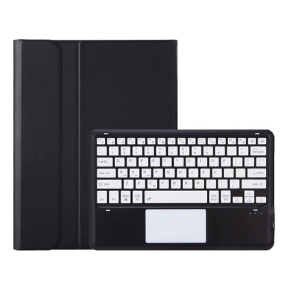 For Honor Pad 9 AH19-A TPU Ultra-thin Detachable Bluetooth Keyboard Tablet Leather Case with Touchpad(Black + White) - Huawei Keyboard by PMC Jewellery | Online Shopping South Africa | PMC Jewellery