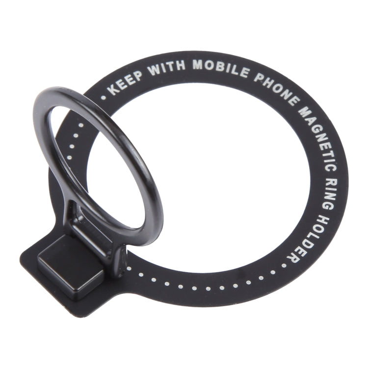 CPS-050 Adhesive MagSafe Magnetic Ring Phone Ring Holder(Black) - Ring Holder by PMC Jewellery | Online Shopping South Africa | PMC Jewellery