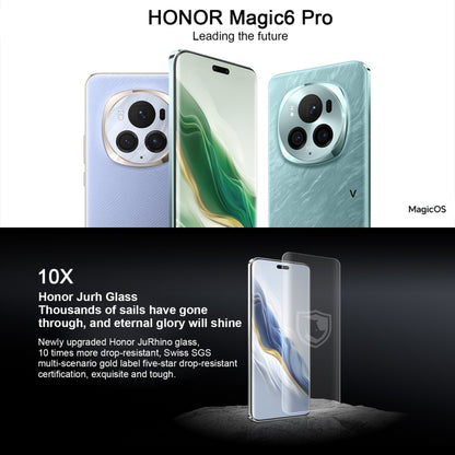 Honor Magic6 Pro, 12GB+256GB,  6.8 inch Magic OS 8.0 Snapdragon 8 Gen 3 Octa Core up to 3.3GHz, Network: 5G, OTG, NFC, Support Google Play(Black) - Honor by Huawei | Online Shopping South Africa | PMC Jewellery