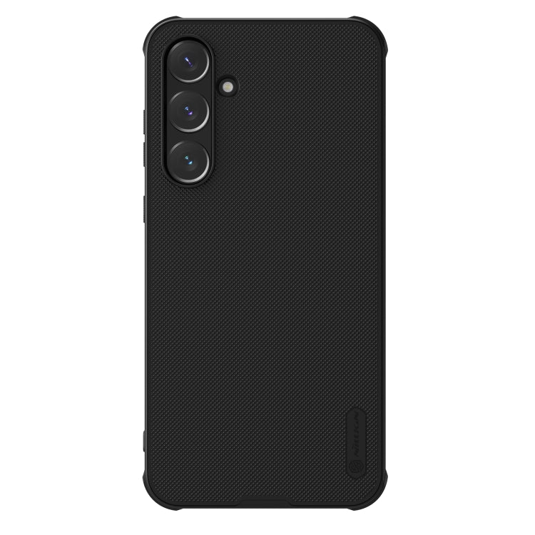 For Samsung Galaxy A55 NILLKIN Frosted Shield Pro Magnetic Phone Case(Black) - Galaxy Phone Cases by NILLKIN | Online Shopping South Africa | PMC Jewellery | Buy Now Pay Later Mobicred