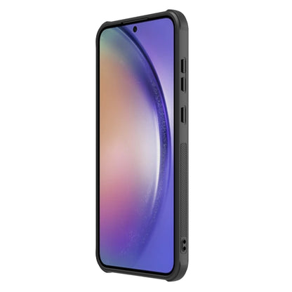 For Samsung Galaxy A55 NILLKIN Frosted Shield Pro Magnetic Phone Case(Black) - Galaxy Phone Cases by NILLKIN | Online Shopping South Africa | PMC Jewellery | Buy Now Pay Later Mobicred