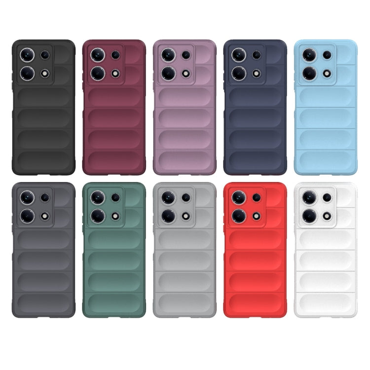 For Infinix Note 30 4G Magic Shield TPU + Flannel Phone Case(Dark Green) - Infinix Cases by PMC TechLife | Online Shopping South Africa | PMC TechLife | Buy Now Pay Later Mobicred