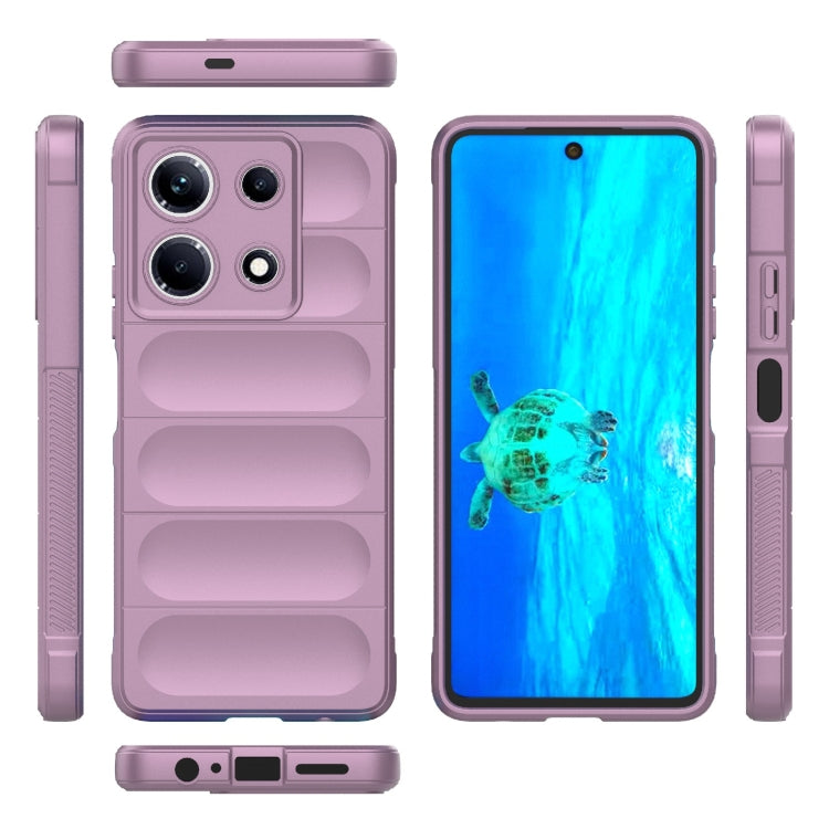 For Infinix Note 30 4G Magic Shield TPU + Flannel Phone Case(Purple) - Infinix Cases by PMC TechLife | Online Shopping South Africa | PMC TechLife | Buy Now Pay Later Mobicred