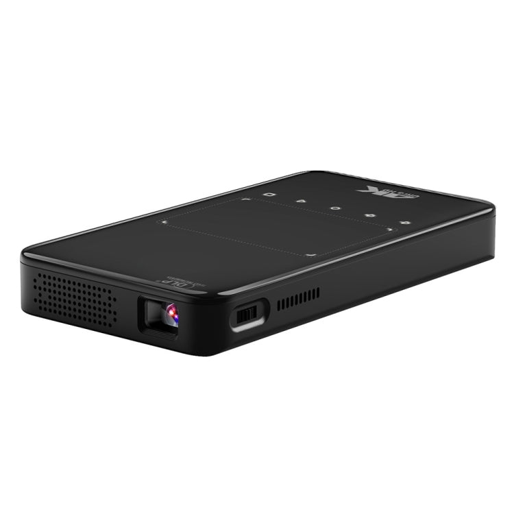 S90 DLP Android 9.0 2GB+32GB 4K Mini WiFi Smart Projector, Power Plug:US Plug(Black) - Mini Projector by PMC Jewellery | Online Shopping South Africa | PMC Jewellery | Buy Now Pay Later Mobicred