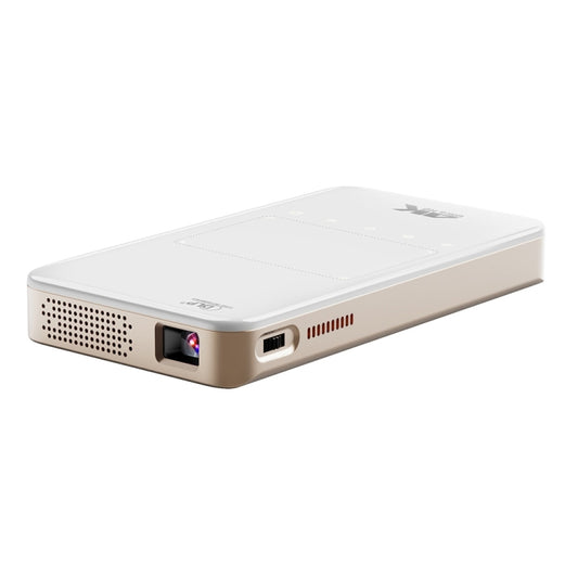 S90 DLP Android 9.0 2GB+32GB 4K Mini WiFi Smart Projector, Power Plug:UK Plug(White) - Mini Projector by PMC Jewellery | Online Shopping South Africa | PMC Jewellery | Buy Now Pay Later Mobicred