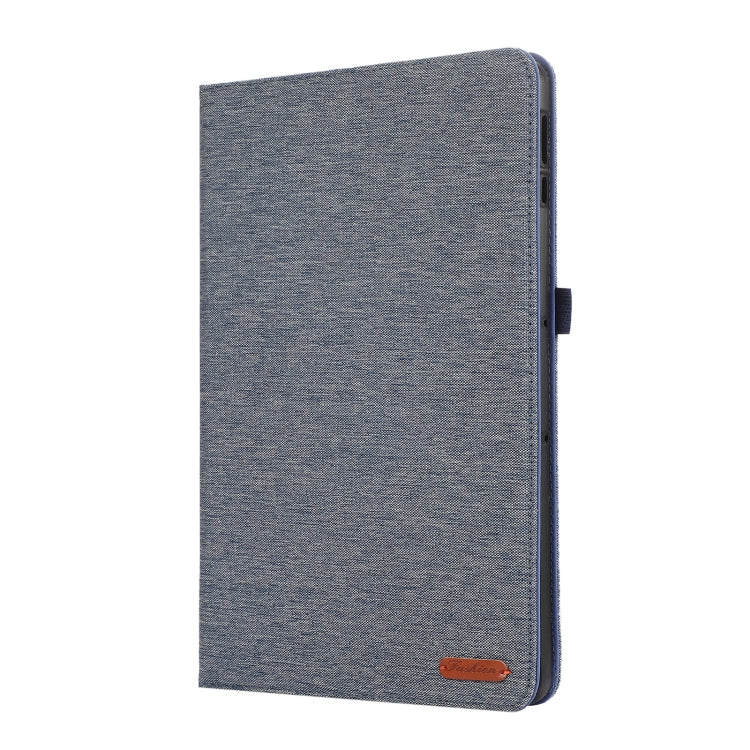 For Honor Pad 9 Fabric Texture Horizontal Flip Leather Tablet Case(Blue) - Honor by PMC TechLife | Online Shopping South Africa | PMC TechLife | Buy Now Pay Later Mobicred