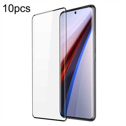 For vivo iQOO 12 Pro 10pcs DUX DUCIS 0.33mm 9H Medium Alumina Tempered Glass Film - vivo Cases by DUX DUCIS | Online Shopping South Africa | PMC Jewellery | Buy Now Pay Later Mobicred