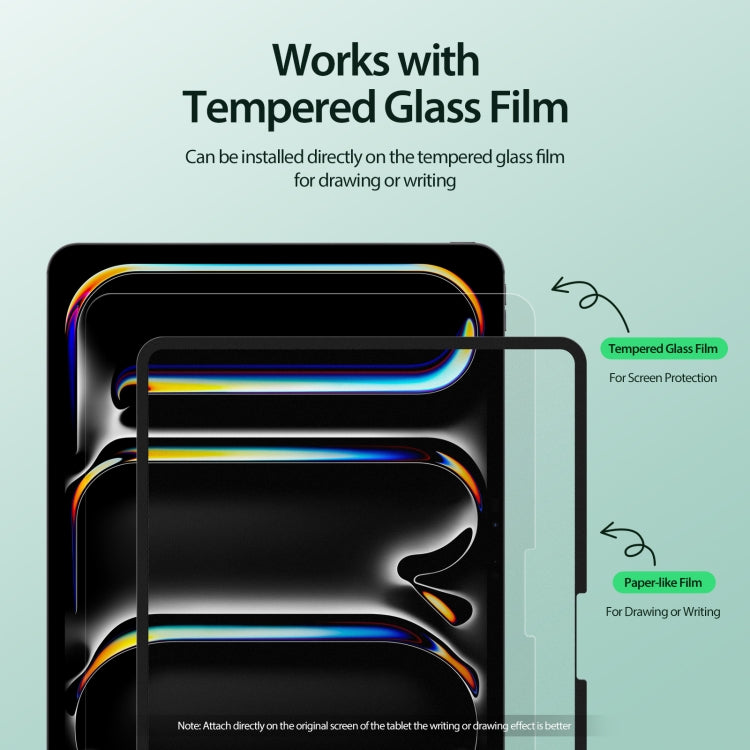 For iPad Pro 13 2024 DUX DUCIS Naad Series Removable Paper-like Screen Protector - free shipping - PMC TechLife - Order now!