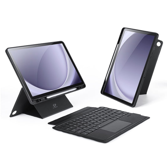 For Samsung Galaxy Tab A9+ DUX DUCIS DK Floating Magnetic Keyboard Leather Tablet Case(Black) - Samsung Keyboard by DUX DUCIS | Online Shopping South Africa | PMC Jewellery