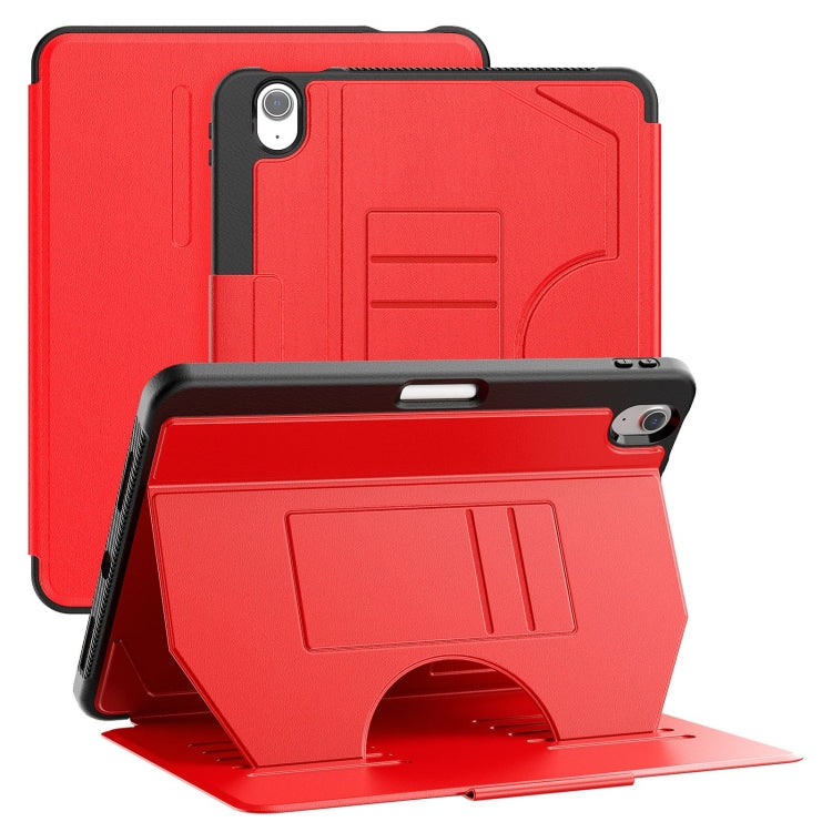 For iPad Air 11 2024 Notebook Magnetic Leather Tablet Case(Red) - iPad Air 11 2024 Cases by PMC Jewellery | Online Shopping South Africa | PMC Jewellery | Buy Now Pay Later Mobicred