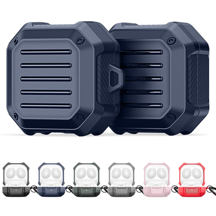 For Samsung Galaxy Buds 2/2 Pro / Buds FE DUX DUCIS SECB Series Wireless Earphones Protective Case(Black) - Samsung Earphone Case by DUX DUCIS | Online Shopping South Africa | PMC Jewellery | Buy Now Pay Later Mobicred