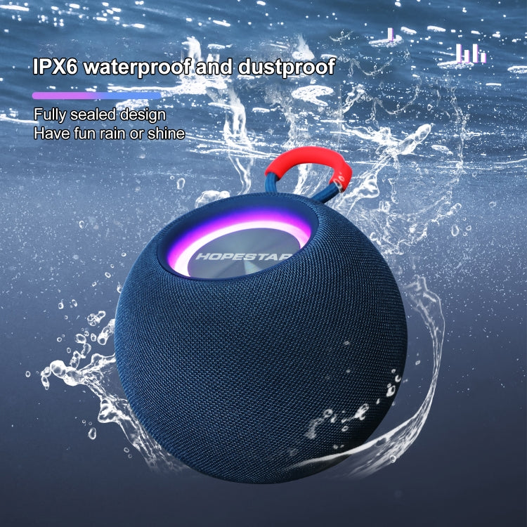 HOPESTAR H52 IPX6 Waterproof Portable Wireless Bluetooth Speaker(White) - Waterproof Speaker by HOPESTAR | Online Shopping South Africa | PMC Jewellery | Buy Now Pay Later Mobicred