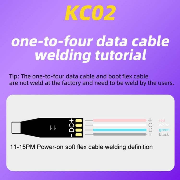 i2C KC02 Battery Data Repair Expansion Board Modifying Battery Efficiency for iPhone 11-15 Pro Max - Test Tools by PMC Jewellery | Online Shopping South Africa | PMC Jewellery