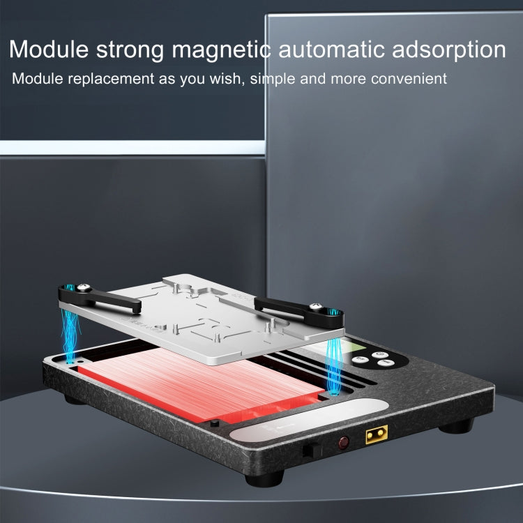 i2C T18 LCD Display PCB Motherboard Layered Desoldering Station For iPhone X-15 Pro Max, US Plug - Repair Platform by PMC Jewellery | Online Shopping South Africa | PMC Jewellery