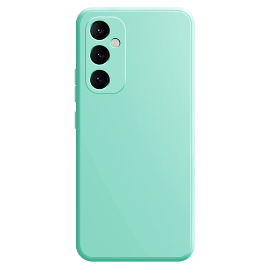 For Samsung Galaxy S24 5G Imitation Liquid Silicone Phone Case(Light Cyan) - Galaxy S24 5G Cases by PMC Jewellery | Online Shopping South Africa | PMC Jewellery