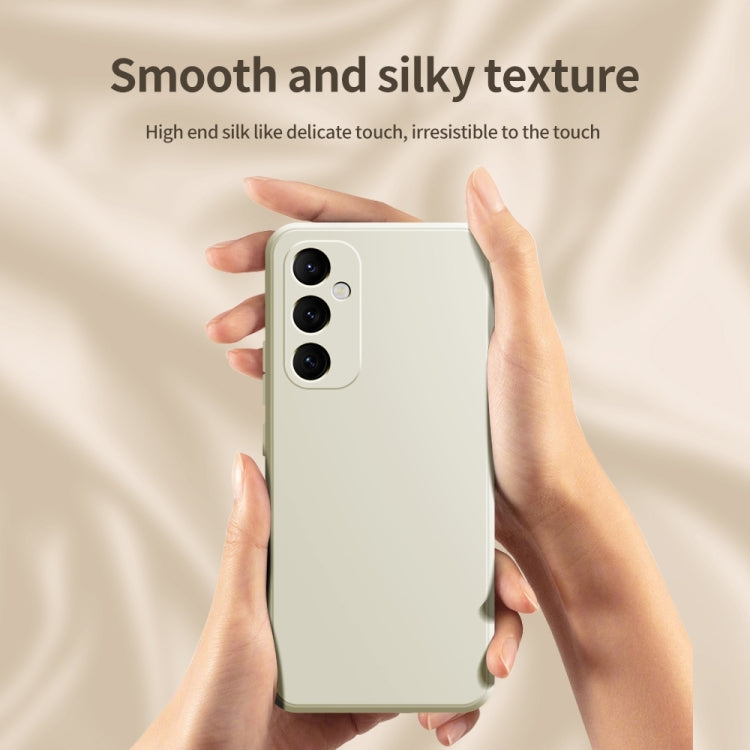 For Samsung Galaxy S24+ 5G Imitation Liquid Silicone Phone Case(White) - Galaxy S24+ 5G Cases by PMC Jewellery | Online Shopping South Africa | PMC Jewellery