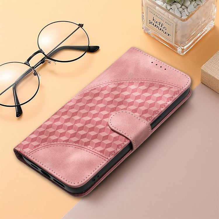 For Tecno Spark Go 2024 YX0060 Elephant Head Embossed Phone Leather Case with Lanyard(Pink) - Tecno Cases by PMC Jewellery | Online Shopping South Africa | PMC Jewellery | Buy Now Pay Later Mobicred