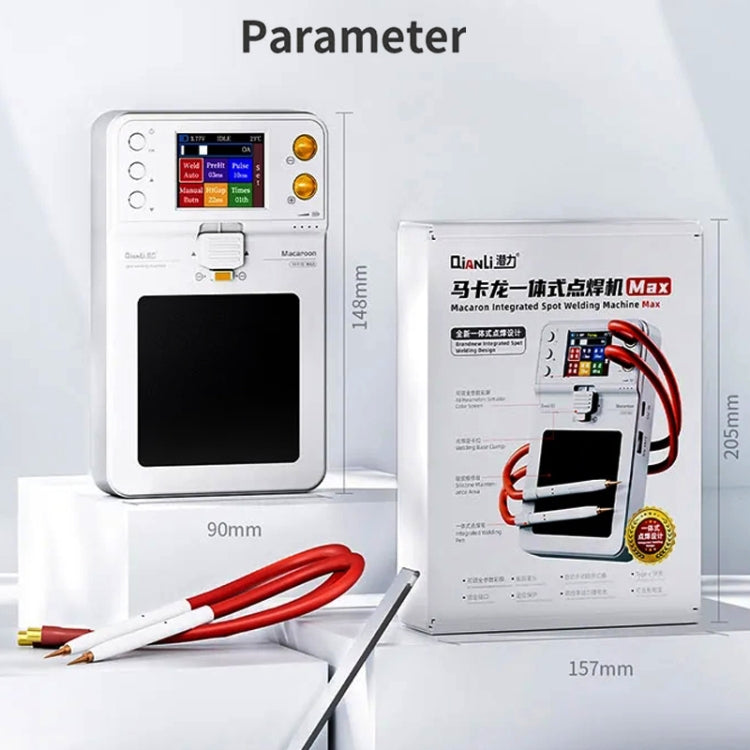 QianLi Macaron Max Portable Double Pulse Integrated Battery Spot Welding Machine - Others by QIANLI | Online Shopping South Africa | PMC TechLife | Buy Now Pay Later Mobicred