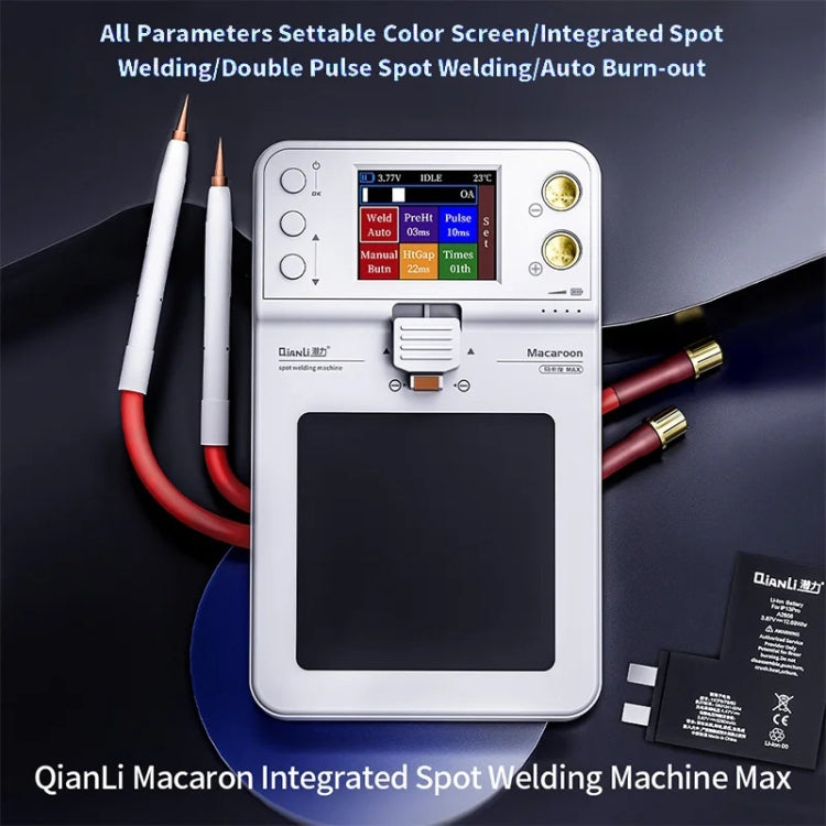 QianLi Macaron Max Portable Double Pulse Integrated Battery Spot Welding Machine - Others by QIANLI | Online Shopping South Africa | PMC Jewellery | Buy Now Pay Later Mobicred