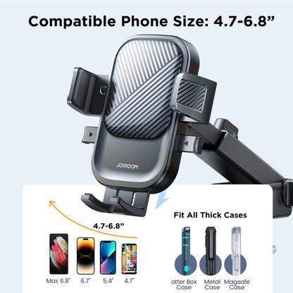 JOYROOM JR-OK6 Mechanical Car Phone Mount(Black) - Car Holders by JOYROOM | Online Shopping South Africa | PMC Jewellery | Buy Now Pay Later Mobicred