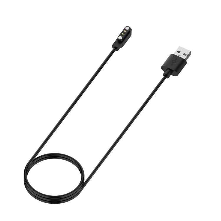 For Xiaomi HayLou Smart Watch 2 Pro Smart Watch Magnetic Charging Cable, Length: 1m(Black) - Charger by PMC Jewellery | Online Shopping South Africa | PMC Jewellery | Buy Now Pay Later Mobicred