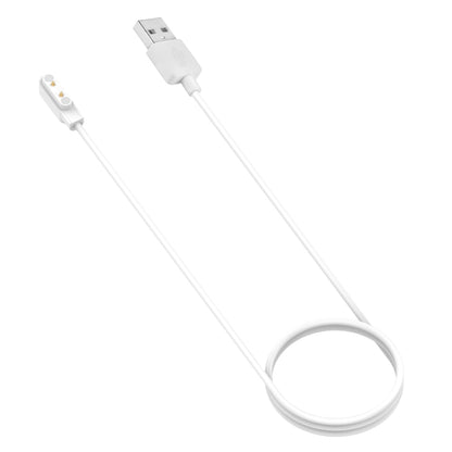 For Xiaomi HayLou Solar Plus LS16 Smart Watch Magnetic Charging Cable, Length: 60cm(White) - Charger by PMC Jewellery | Online Shopping South Africa | PMC Jewellery | Buy Now Pay Later Mobicred