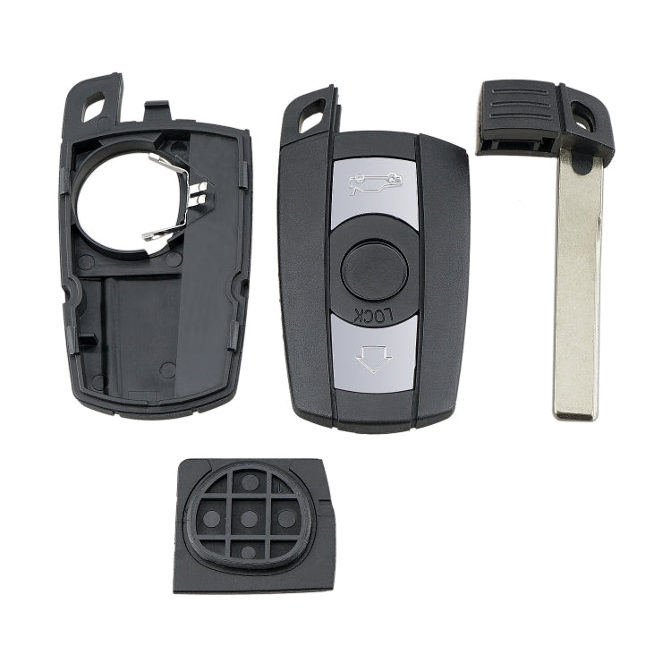 Car Key KR55WK49127 433.92Mhz for BMW CAS3 3-button(Black) - Car Key Cases by PMC Jewellery | Online Shopping South Africa | PMC Jewellery | Buy Now Pay Later Mobicred