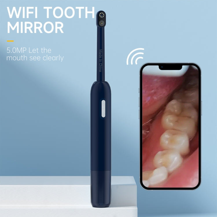 Z70 7 LEDs 5.0MP Wifi Visible Oral Endoscope(Dark Blue) -  by PMC TechLife | Online Shopping South Africa | PMC TechLife | Buy Now Pay Later Mobicred