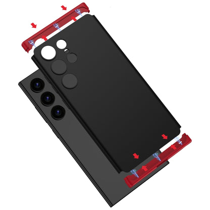 For Samsung Galaxy S24 Ultra 5G GKK Mortise-Tenon Connection Three Stage Splicing Full Coverage PC Phone Case(Red) - Galaxy S24 Ultra 5G Cases by GKK | Online Shopping South Africa | PMC Jewellery | Buy Now Pay Later Mobicred