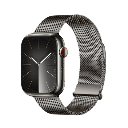 For Apple Watch SE 2023 44mm DUX DUCIS Milanese Pro Series Stainless Steel Watch Band(Graphite) - Watch Bands by DUX DUCIS | Online Shopping South Africa | PMC Jewellery