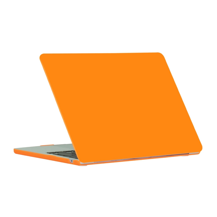 For MacBook Air 15.3 2024 A2941 (M2)/A3114 (M3) Laptop Matte Style Protective Case(Orange) - MacBook Air Cases by PMC Jewellery | Online Shopping South Africa | PMC Jewellery | Buy Now Pay Later Mobicred