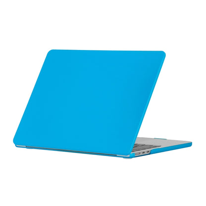 For MacBook Air 15.3 2024 A2941 (M2)/A3114 (M3) Laptop Matte Style Protective Case(Water Blue) - MacBook Air Cases by PMC Jewellery | Online Shopping South Africa | PMC Jewellery | Buy Now Pay Later Mobicred