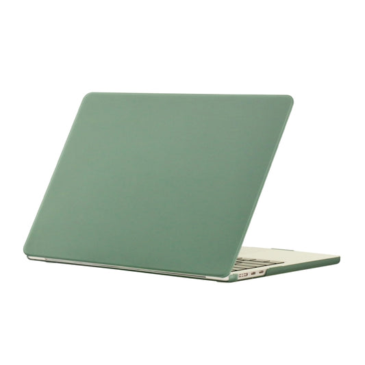 For MacBook Air 15.3 2024 A2941 (M2)/A3114 (M3) Laptop Matte Style Protective Case(Dark Green) - MacBook Air Cases by PMC Jewellery | Online Shopping South Africa | PMC Jewellery | Buy Now Pay Later Mobicred